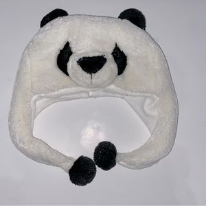 Plush Panda Winter Hat, kids